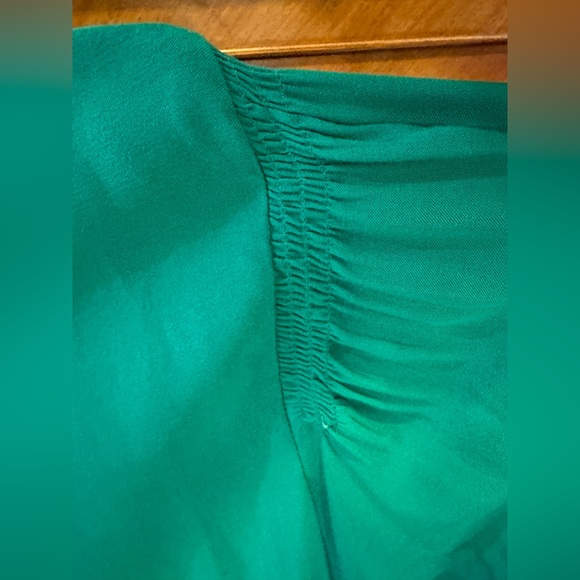 New Green Mango Knee Length Dress Sz 12 - Picture 5 of 5